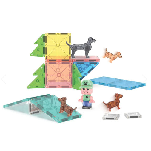Magna-Tiles Puppy Park, 27 Piece
