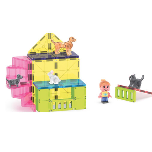 Magna-Tiles Pet Playhouse 50-Piece