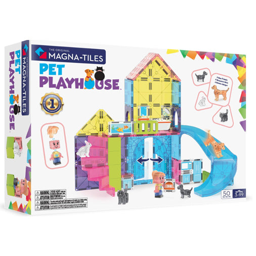 Magna-Tiles Pet Playhouse 50-Piece