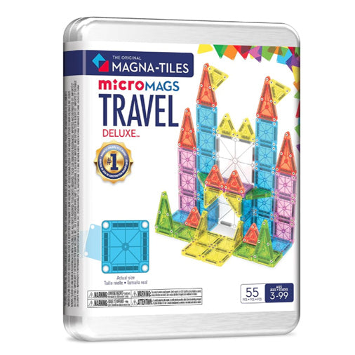 Magna-Tiles Travel Set Deluxe 55-Piece Construction Set