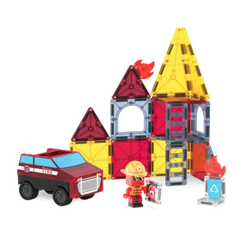 MAGNA-TILES Fire Rescue 27-Piece