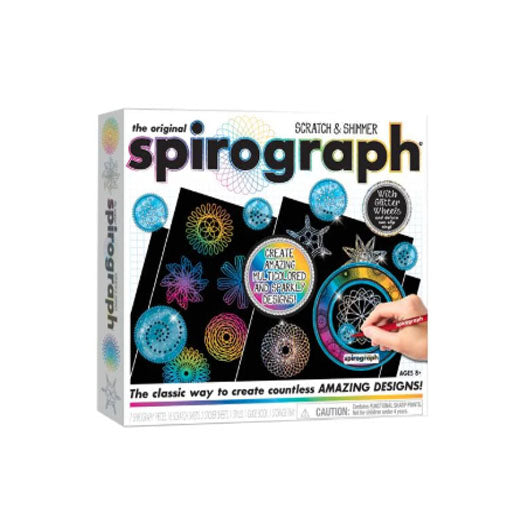 Kahootz Spirograph Scratch & Shimmer
