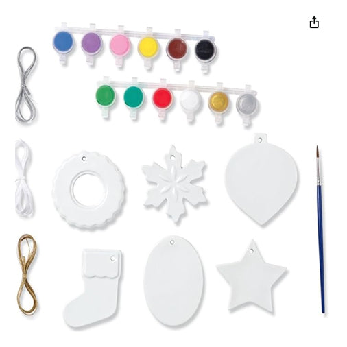 Paint Your Own: Porcelain: Ornaments