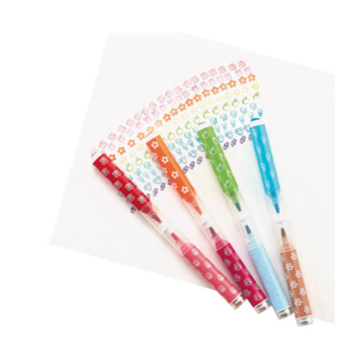 Stampables Double-Ended Stamp & Brush Markers - set of 18