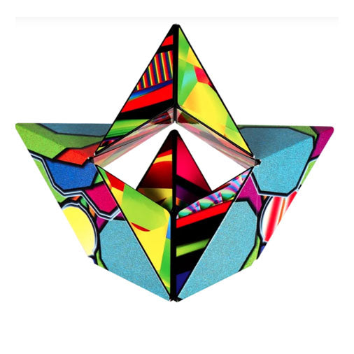 Shashibo Magnetic Puzzle Cube - Stained Glass