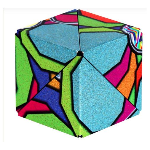 Shashibo Magnetic Puzzle Cube - Stained Glass