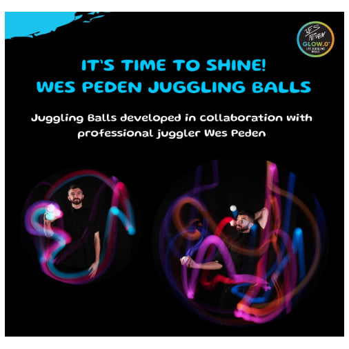 LED Juggling Glow Balls