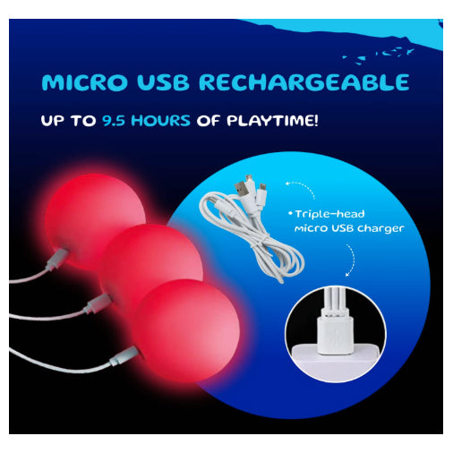 LED Juggling Glow Balls