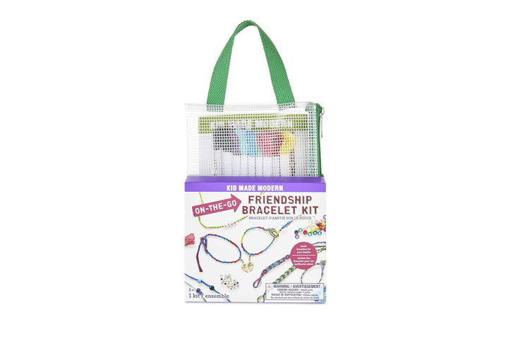 On the Go Friendship Bracelet Kit- Kid Made Modern