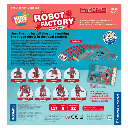Wacky, Misfit, Rogue Robots STEM Experiment Kit
