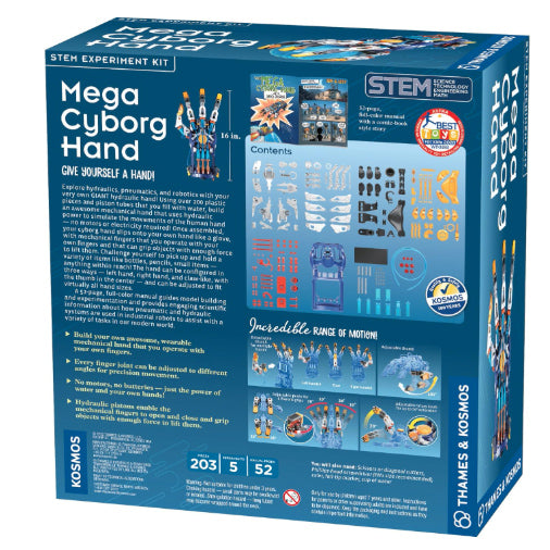 Mega Cyborg Hand STEM Experiment Kit