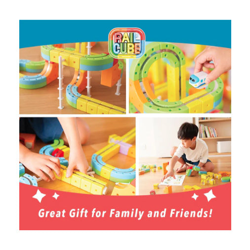 Rail Cube Magnetic Monorail Deluxe Set