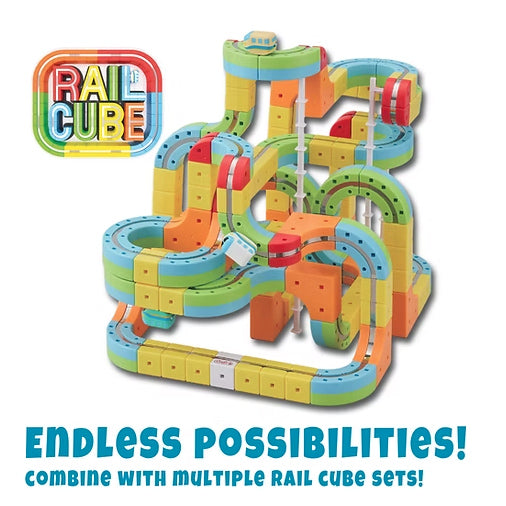 Rail Cube Magnetic Monorail Starter Set