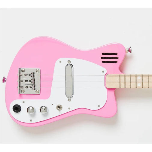 Loog Guitars - Mini Electric Guitar, Pink Spa