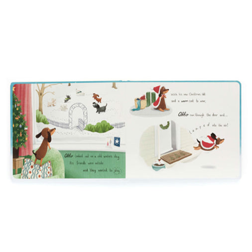 Jellycat - Otto's Snowy Christmas Book