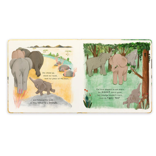 Smudge the Littlest Elephant Book, Jellycat