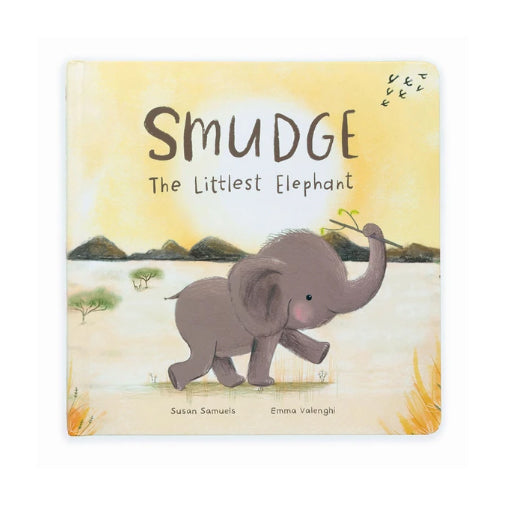 Smudge the Littlest Elephant Book, Jellycat
