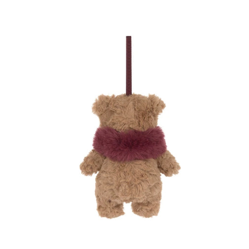 Jellycat Bartholomew Bear Winter Warmer Decoration