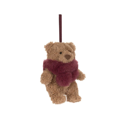 Jellycat Bartholomew Bear Winter Warmer Decoration
