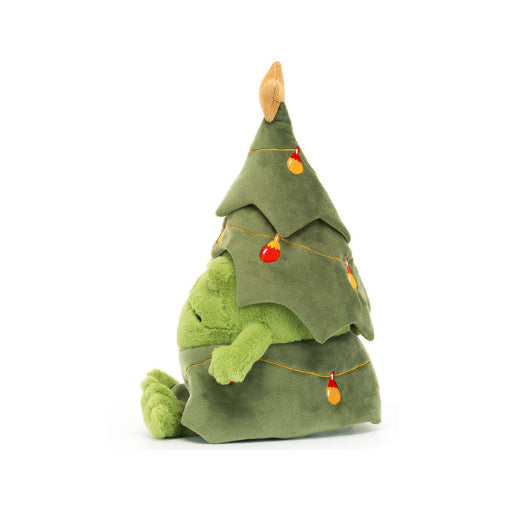 Jellycat- Christmas Tree Ricky Rain Frog
