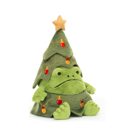 Jellycat- Christmas Tree Ricky Rain Frog
