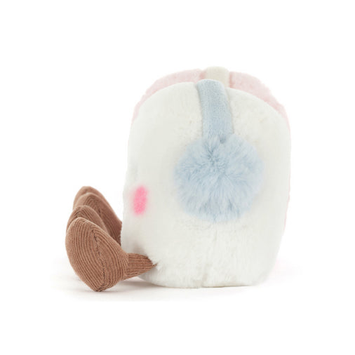 Jellycat- Amuseables Toastie Pink and White Marshmallows