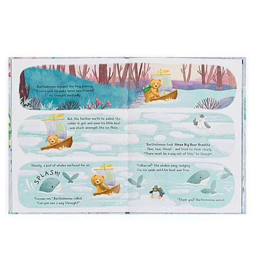 Bartholomew Bear and the Snow Giants Book, Jellycat