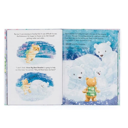 Bartholomew Bear and the Snow Giants Book, Jellycat