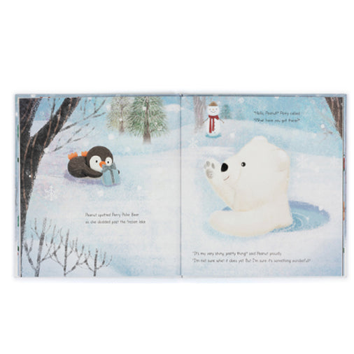 Jellycat- Peanut Penguin’s Perfect Present Book