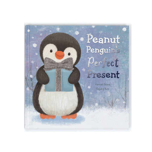 Jellycat- Peanut Penguin’s Perfect Present Book