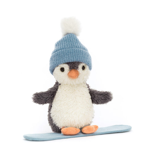 Jellycat- Peanut Penguin Snowboarding