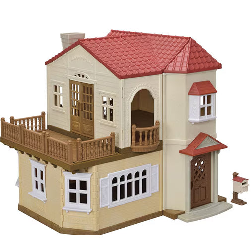 Calico Critters - Red Roof Country Home with Secret Attic Playroom