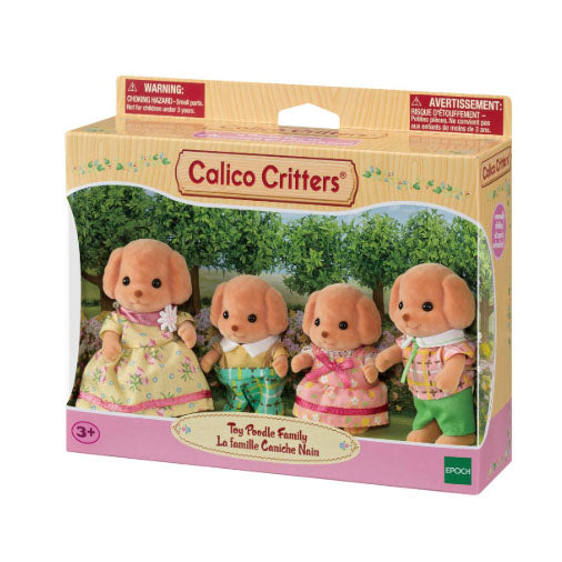 Calico Critters - Toy Poodle Family