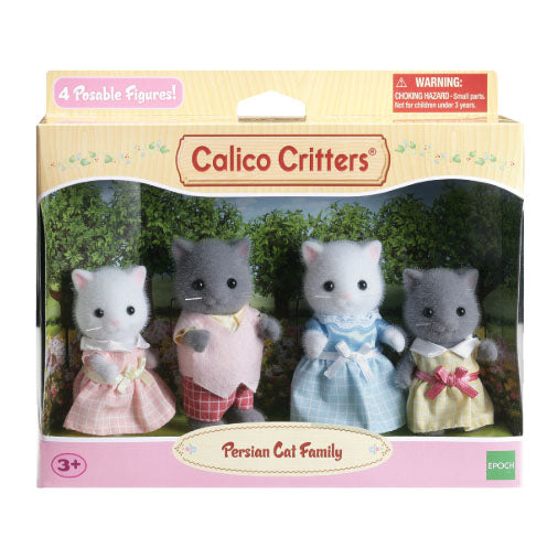 Calico Critters - Persian Cat Family