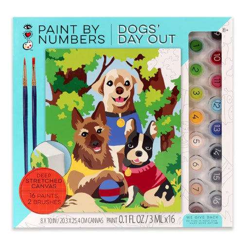 iHeart Dogs Day Out Paint by Numbers