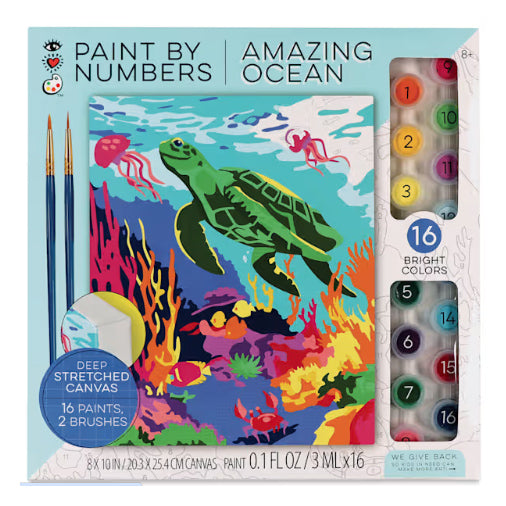 Amazing Ocean Paint By Number Kit