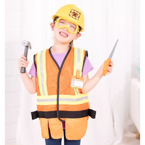 Construction Worker Play Set, 6pc
