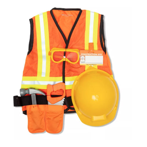 Construction Worker Play Set, 6pc