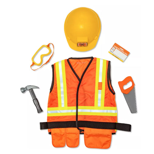 Construction Worker Play Set, 6pc