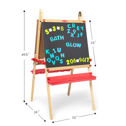 Melissa and Doug Deluxe Magnetic Art Easel