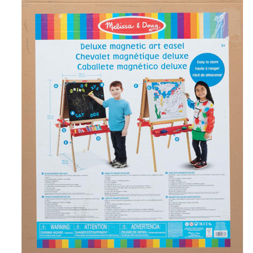 Melissa and Doug Deluxe Magnetic Art Easel