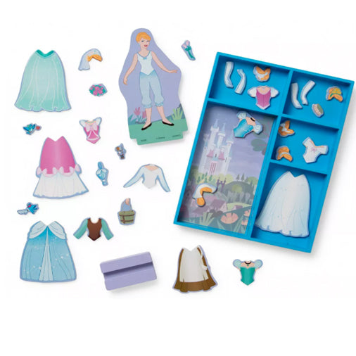 Cinderella Wooden Magnetic Dress Up