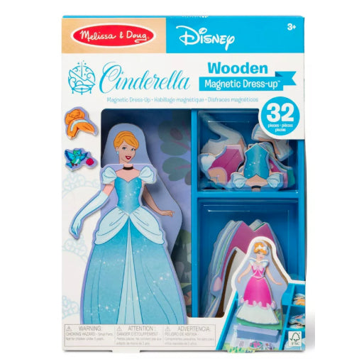 Cinderella Wooden Magnetic Dress Up