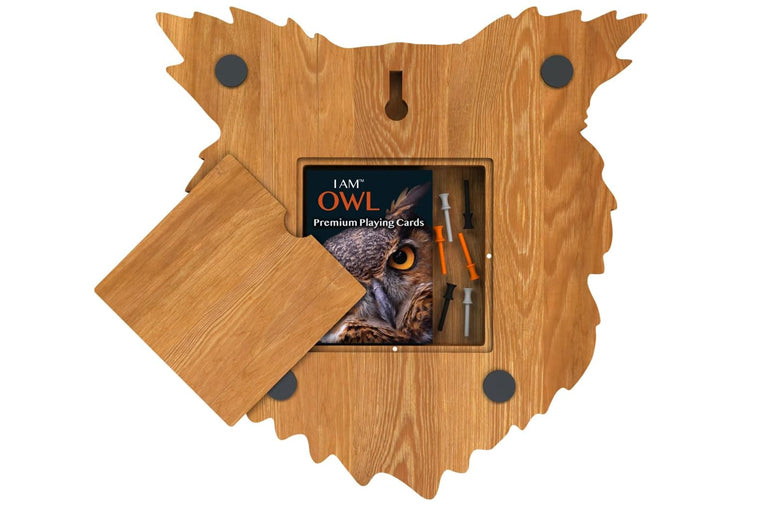 Madd Capp Games - Owl Shaped Cribbage