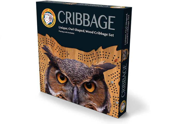 Madd Capp Games - Owl Shaped Cribbage