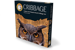 Madd Capp Games - Owl Shaped Cribbage