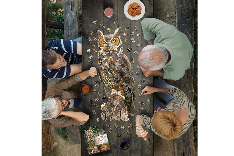 Madd Capp Games - I am Great Horned Owl Puzzle