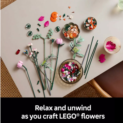LEGO - Botanicals Pretty Pink Flower Bouquet 10342