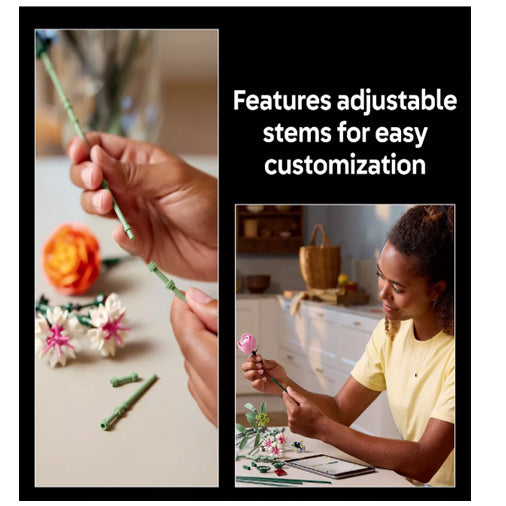 LEGO - Botanicals Pretty Pink Flower Bouquet 10342