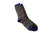 Alpaca Socks - Blue Starry Stripe Large